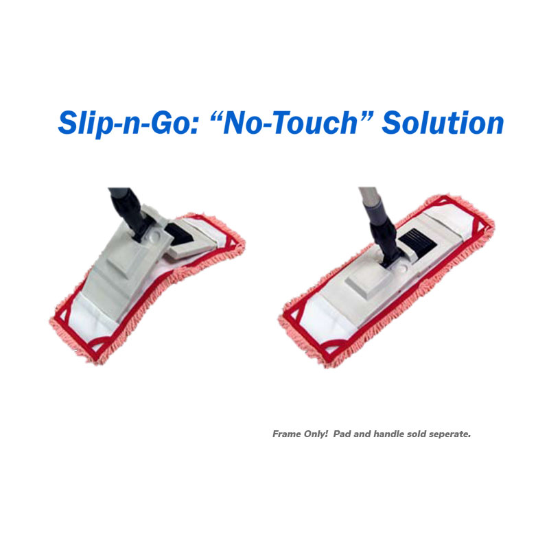 NexGen Pocket Style 16" x 5" Microfiber Mop Frame, 1/Ea