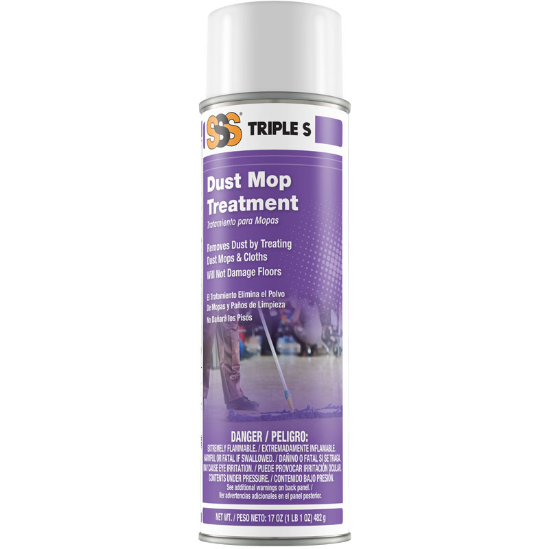 SSS Dust Mop Treatment, 17 oz cans, 12/cs
