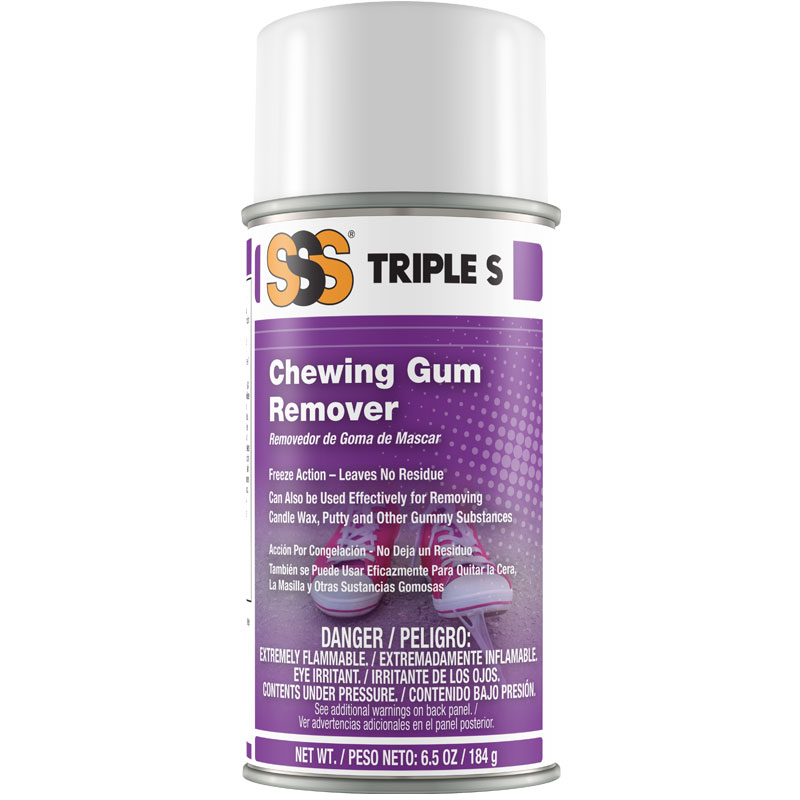 SSS Chewing Gum Remover, 6.5 oz cans, 12/cs
