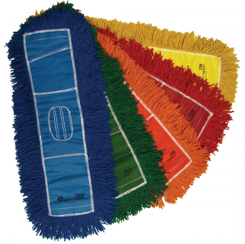 Endless Twist  Dust Mop Head, 24" x 5". 1/Ea