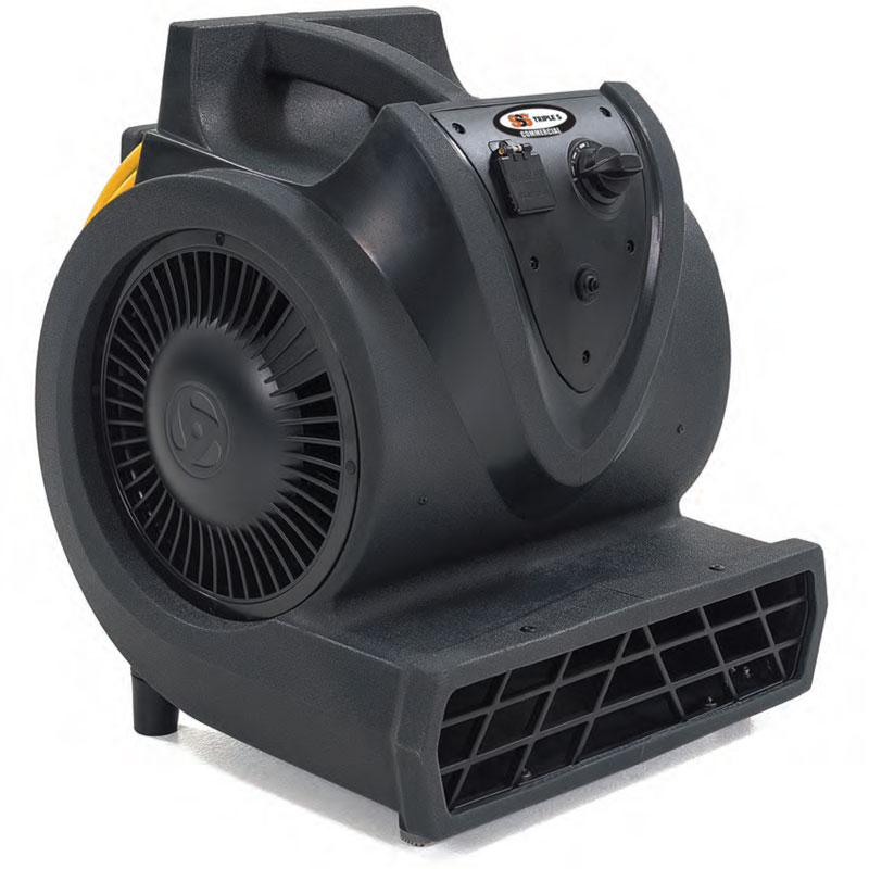 SSS Puma X 3-Speed Transportable Air Mover, 1/Ea