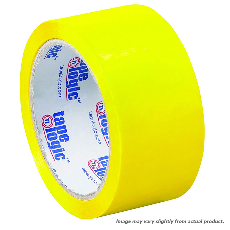 2" x 55 yds. Yellow Carton Sealing Tape. 2.2 Mil. 36/Cs
