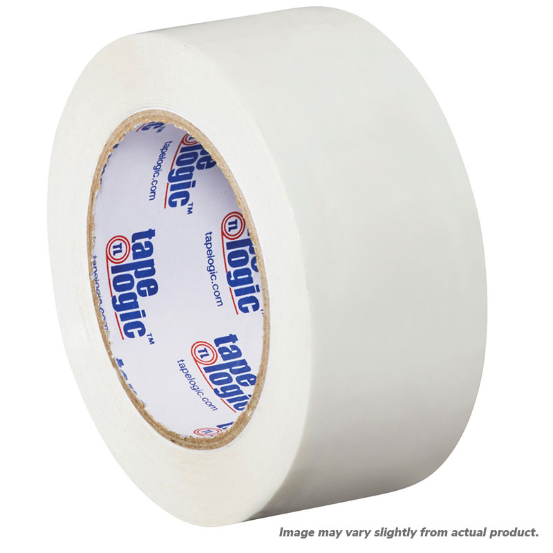 3" x 55 yds. White Carton Sealing Tape. 2.2 Mil. 6/Cs