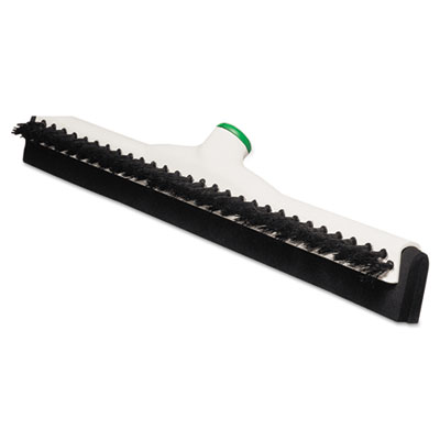 Unger PB45A 18" Floor Squeegee with Sanitary Brush. 1/Ea