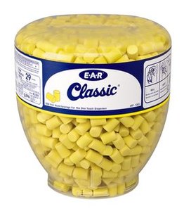E-A-R Classic Refill Bottle, Foam, Yellow, Uncorded 500/Pair