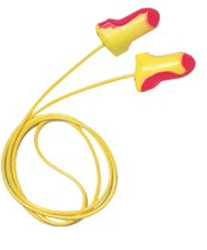 Laser Lite® Disposable Earplugs. Corded. 100 PR/Box
