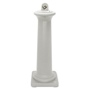 GroundsKeeper™ Outdoor Tuscan Cigarette Receptacle. Sandstone. 1/Ea