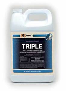 Triple Sanitizer, Deodorizer, Cleaner. 1 Gallon. 1/Ea