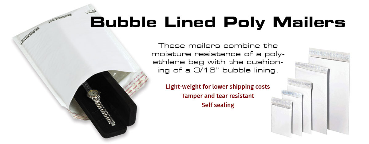 Bubble Lined Poly Mailers