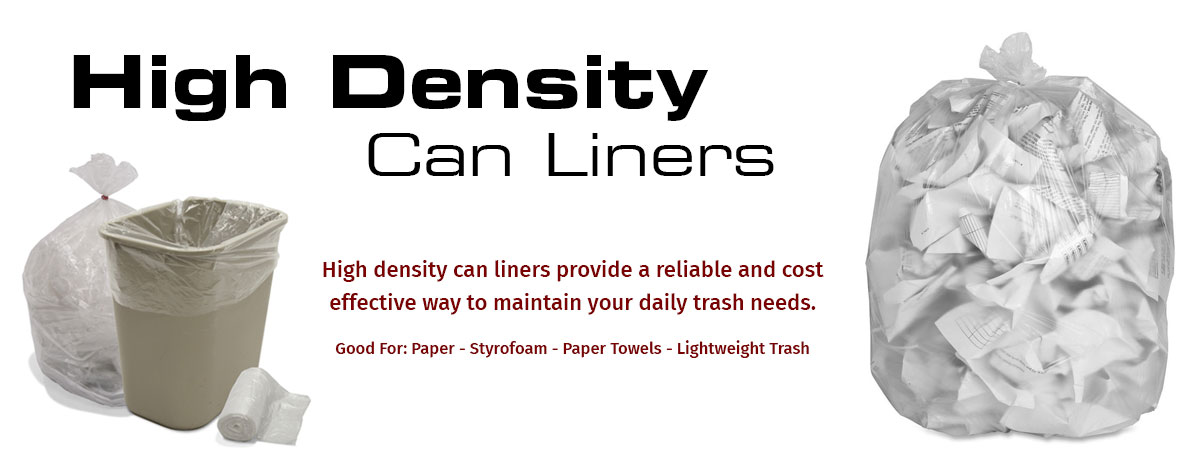 High Density Can Liners