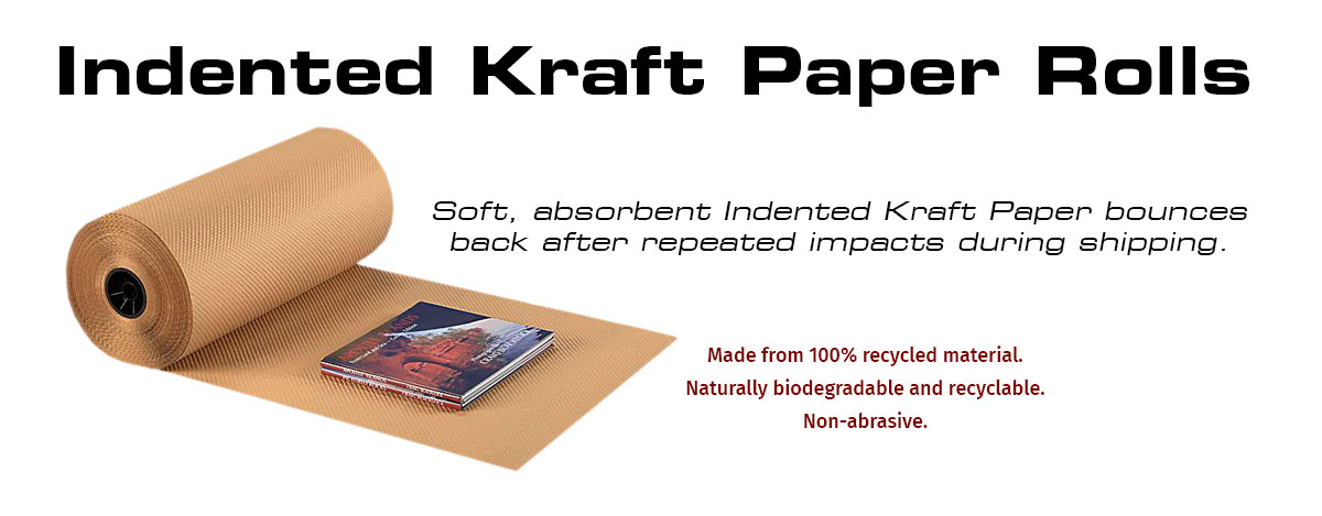 Indented Kraft Paper Rolls