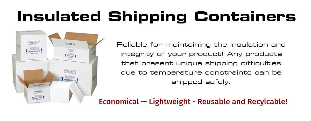 Insulated Corrugated Shipping Boxes