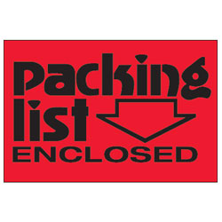 Packing List / Invoice Enclosed Labels/
