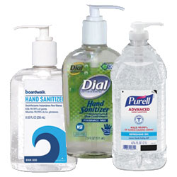 Pump Bottle Hand Sanitizers