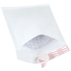 White Self-Seal Bubble Mailers/