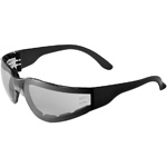 Torrent Anti-Fog Safety Glasses. Lens: Indoor/Outdoor. Frame: Crystal Black, 12/Cs