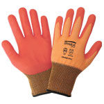 Samurai Gloves< High Visibility Orange, ANSI Cut Level A4, XS, 12 Pair/Pkg
