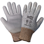 PUG417 Samurai Gloves,Salt and Pepper Color Tuffalene, Cut Resistant, ANSI Cut Level A2, XS, 12 Pair/Pkg