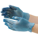 Blue Powder Free Vinyl Gloves