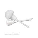 Cone Bowl Mop, 10" Handle, 2" dia. Head, Plastic, White. 1/Ea