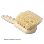 Plastic Block Brush. White Tampico. 8-1/2" L. 1/Ea