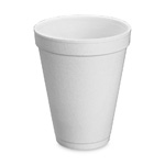 10 oz. Dart Foam Cup. 1000/Cs