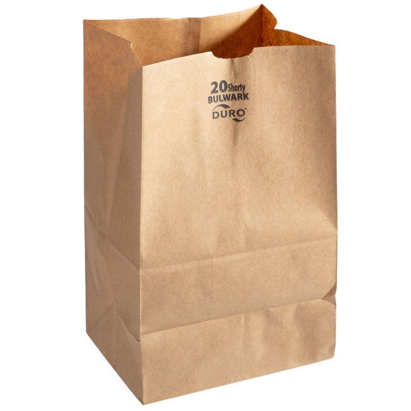 Duro Extra Heavy Duty Grocery Bag. #20 500/Cs