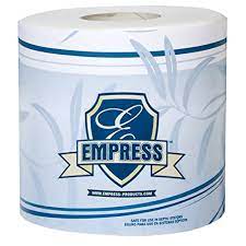 Empress 2 Ply Bath Tissue. 500 Sheets Per Roll. (96 Rolls/Cs)