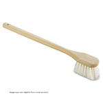 Utility Brush, Polypropylene Fill, 20" Long, Tan Handle 1/Ea
