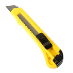 Break Away Blade Durable Plastic Utility Knife. Medium. 60/Cs