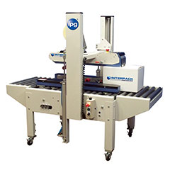 Side Belt Drive Tape Machine. 20" x 24" Max Case. 1/Ea