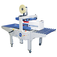 Side Belt Drive Tape Machine. 21-1/2" x 20" Max Case. 1/Ea