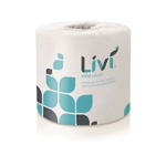 Oasis Livi Ultra 2-Ply Bath Tissue. 500 Sheets Per Roll 60 Rolls/Cs