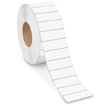 3" x 1" Thermal Transfer Labels, White. 5500/Roll, 6 Rolls/Cs