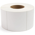 4" x 4" Direct Thermal Labels, White. 1500/Roll, 4 Rolls/Cs