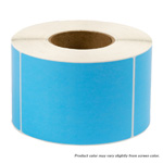 4" x 6" BLUE Thermal Transfer Label 1000/Roll. 4 Rolls/Cs