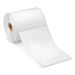4" x 6" Direct Thermal Labels, White. 1000/Roll, 4 Rolls/Cs