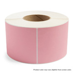 4" x 6" PINK Thermal Transfer Label 1000/Roll. 4 Rolls/Cs