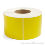 "4 x 6" YELLOW Thermal Transfer Label 1000/Roll. 4 Rolls/Cs