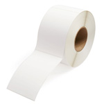 4" x 6" Thermal Transfer Labels, White. No Perforation. 1000/Roll, 4 Rolls/Cs