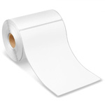4" x 6-1/2" Thermal Transfer Labels, White. 900/Roll, 4 Rolls/Cs