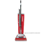 Sanitaire 7 Amp, 18 qt. Shake Out Bag Upright Vacuum, Chrome Hood, 1/Ea