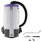 ProTeam SuperCoach Pro 10 Backpack Vacuum. W/ 107100 kit. 1/Ea