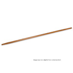 Tapered Wood Broom Handle. 60" x 1-1/8"D. 1/Ea