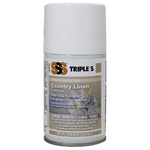 SYNERGY Metered Air System Refills, 7 oz. Country Linen. 12/Cs