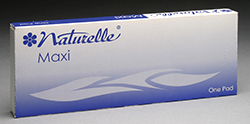 Naturelle Maxi Pads. #8, Ultra Thin. 250/Cs