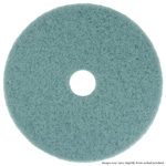 20" Aqua UHS Burnishing Floor Pad. 5/Cs