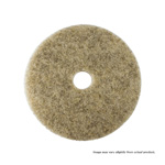 SSS 20" UHS Hog's Hair Poly Tan Burnishing Pad. 5/Cs