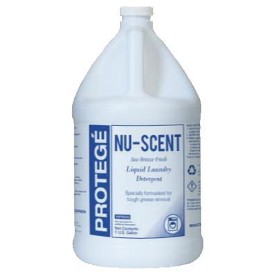 Nu-Scent Premium Liquid Laundry Detergent, 1 Gallon. 4/Cs.