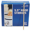 5-1/2" Wooden Coffee Stirrer. 10,000/Cs